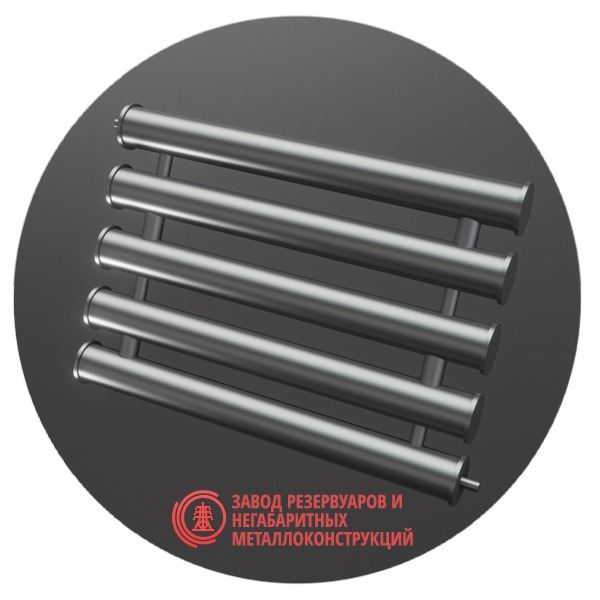 Регистры отопления пятирядные РСП-5x48x2.0-6000 мм