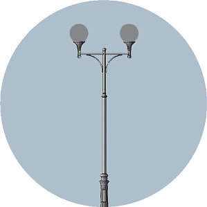 Декоративная опора освещения "КО" - 1 - 3,9